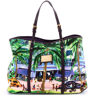Louis Vuitton Ailleurs Cabas Limited Edition Printed Canvas GM
