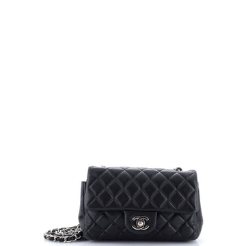 Chanel Classic Single Flap Bag Quilted Lambskin Mini