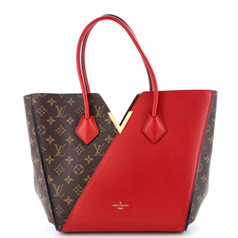 Louis Vuitton Kimono Handbag Monogram Canvas and Leather MM