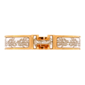 Hermes Clic H Bracelet Printed Enamel Extra Narrow