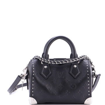 Louis Vuitton Speedy Trunk Bag Monogram Bold Leather 20