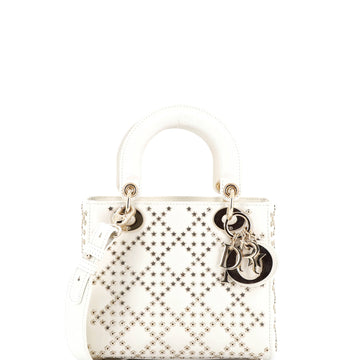 Christian Dior My ABCDior Lady Dior Bag Cannage Lucky Star Studded Lambskin