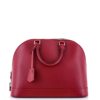 Louis Vuitton Alma Handbag Epi Leather MM