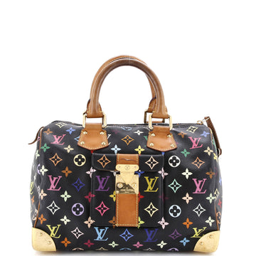 Louis Vuitton Speedy Handbag Monogram Multicolor 30