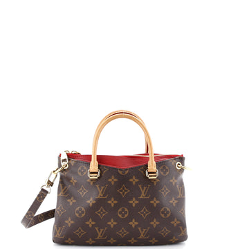 Louis Vuitton Pallas Tote Monogram Canvas with Leather BB