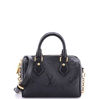Louis Vuitton Speedy Bandouliere Bag Monogram Empreinte Giant 20