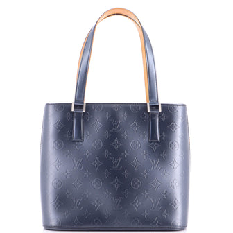 Louis Vuitton Mat Stockton Handbag Monogram Vernis