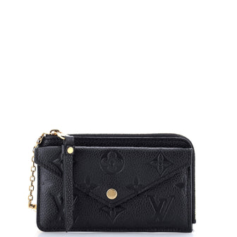 Louis Vuitton Recto Verso Card Holder Monogram Empreinte Leather