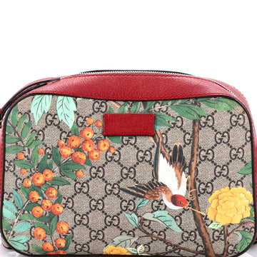 Gucci Camera Shoulder Bag Tian Print GG Coated Canvas Medium