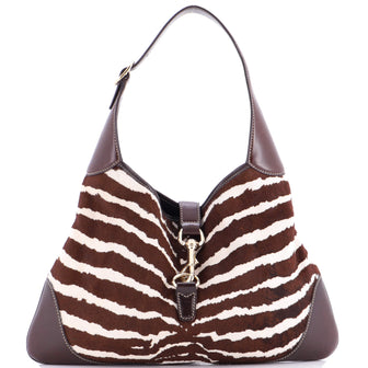Gucci Jackie O Bouvier Hobo Pony Hair Medium