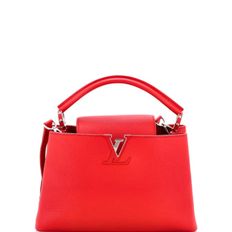 Louis Vuitton Capucines Bag Leather PM