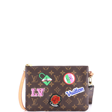Louis Vuitton City Pouch Limited Edition Patches Monogram Canvas