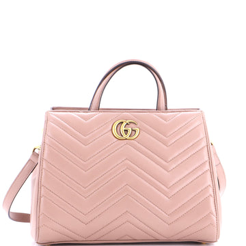 Gucci GG Marmont Tote Matelasse Leather Small