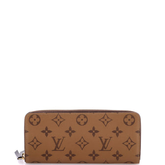 Louis Vuitton Clemence Wallet Reverse Monogram Canvas