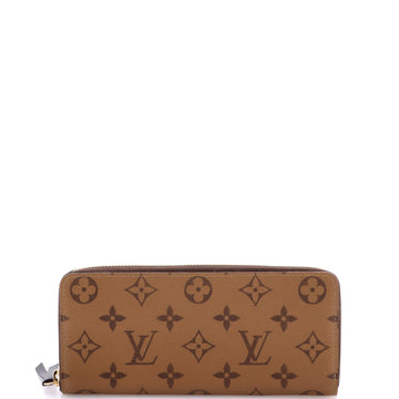 Louis Vuitton Clemence Wallet Reverse Monogram Canvas