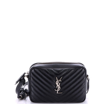 Saint Laurent Lou Camera Bag Matelasse Chevron Leather Small