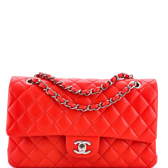 Chanel Classic Double Flap Bag Quilted Lambskin Medium