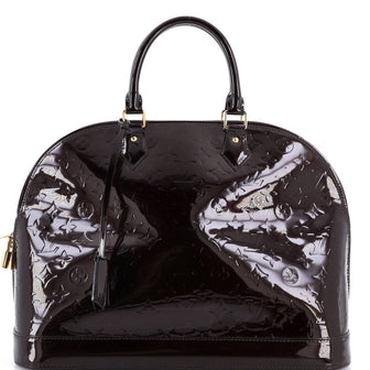 Louis Vuitton Alma Handbag Monogram Vernis GM