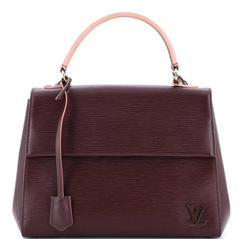 Louis Vuitton Cluny Top Handle Bag Epi Leather MM