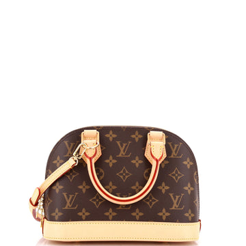 Louis Vuitton Alma Handbag Monogram Canvas BB