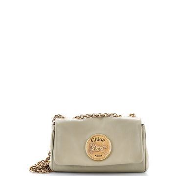 Chloe Heritage Chain Shoulder Bag Leather Small