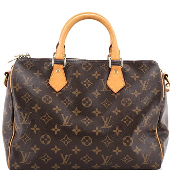 Louis Vuitton Speedy Bandouliere Bag Monogram Canvas 30
