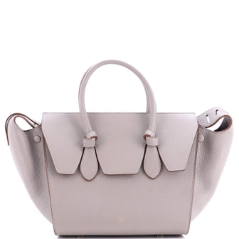 Celine Tie Knot Tote Grainy Leather Mini