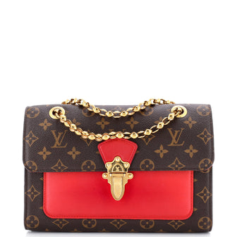 Louis Vuitton Victoire Handbag Monogram Canvas and Leather