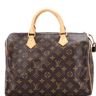 Louis Vuitton Speedy Handbag Monogram Canvas 30