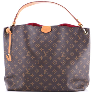 Louis Vuitton Graceful Handbag Monogram Canvas MM