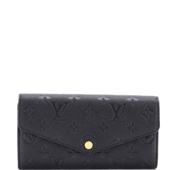 Louis Vuitton Sarah Wallet NM Monogram Empreinte Leather