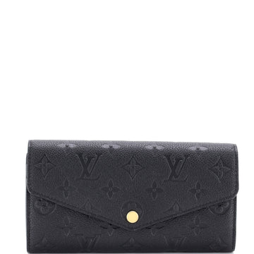 Louis Vuitton Sarah Wallet NM Monogram Empreinte Leather