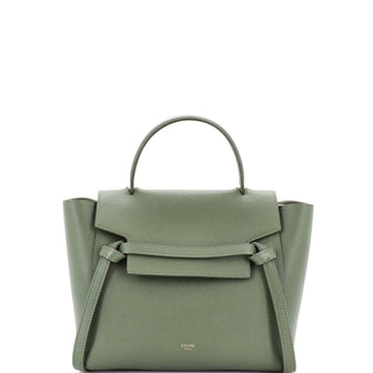 Celine Belt Bag Textured Leather Micro