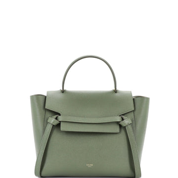 Celine Belt Bag Textured Leather Micro