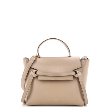 Celine Belt Bag Textured Leather Micro