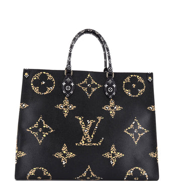 Louis Vuitton OnTheGo Tote Limited Edition Jungle Monogram Giant GM
