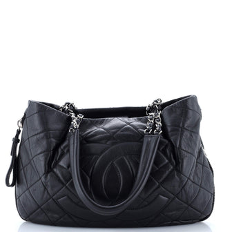 Chanel Timeless CC Expandable Tote Quilted Caviar Medium