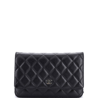Chanel Wallet on Chain Quilted Caviar