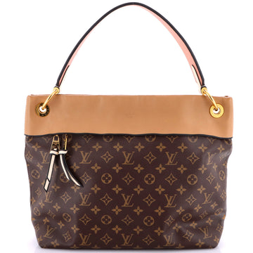 Louis Vuitton Tuileries Hobo Monogram Canvas with Leather