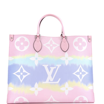 Louis Vuitton OnTheGo Tote Limited Edition Escale Monogram Giant GM