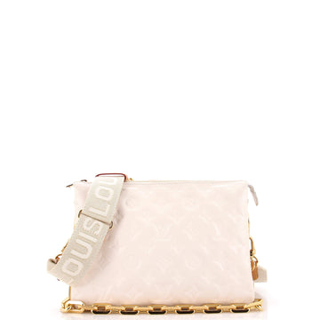 Louis Vuitton Coussin Bag Monogram Embossed Lambskin PM