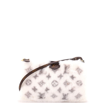 Louis Vuitton Neo Milla Pochette Monogram Mink with Monogram Canvas