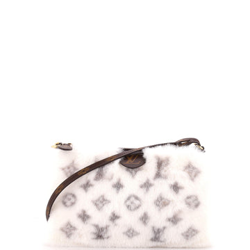 Louis Vuitton Neo Milla Pochette Monogram Mink with Monogram Canvas