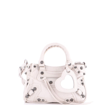 Balenciaga Le Cagole Giant Studs Tote Leather Small