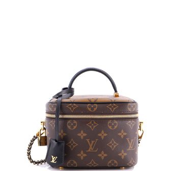 Louis Vuitton Vanity Handbag Reverse Monogram Canvas PM