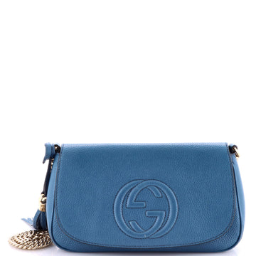 Gucci Soho Chain Crossbody Bag Leather Medium
