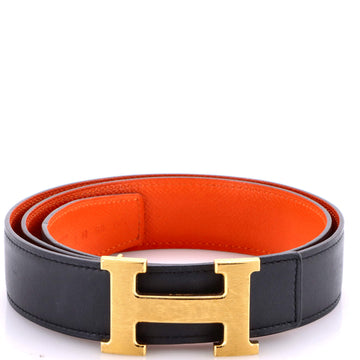 Hermes Constance Reversible Belt Leather Medium