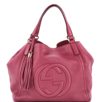 Gucci Soho Shoulder Bag Leather Medium