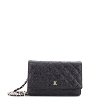 Chanel Wallet on Chain Quilted Caviar