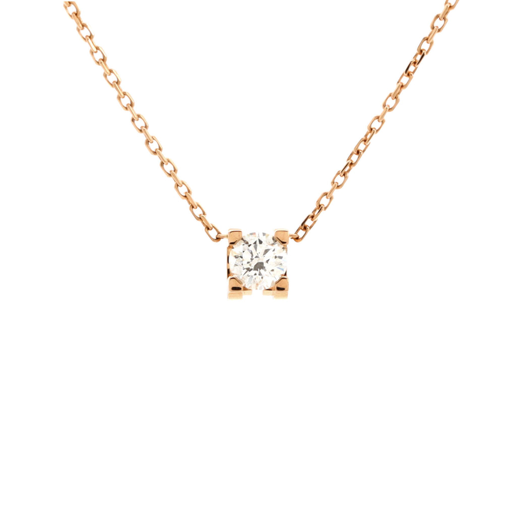 アクセサリー 19SO 24/7 18k necklace 0.7mm Box Chain Necklace in Solid 14K Rose Gold - 18&quot